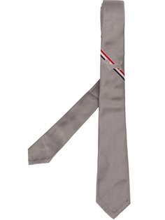 галстук с вышивкой логотипа Thom Browne