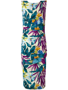 приталенное платье с цветочным принтом Eggs