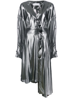 asymmetric button-up dress Wanda Nylon