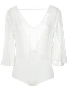 knitted bodysuit Andrea Bogosian