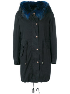 detachable collar parka coat History Repeats