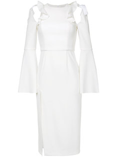Gigi ruffle midi dress Rebecca Vallance
