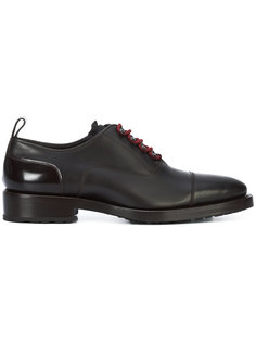 contrast lace up shoes Dsquared2