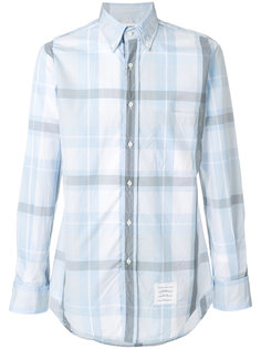 рубашка в клетку Thom Browne