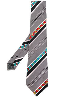 arrow stripe tie Versace Vintage