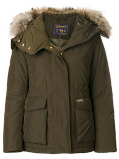 парка милитари с капюшоном  Woolrich