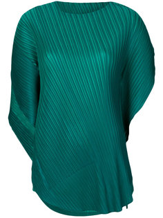 asymmetric pleated top Pleats Please By Issey Miyake