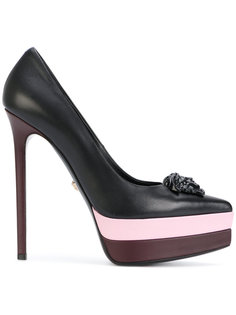 Medusa platform pumps Versace