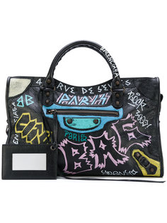Graffiti Classic City tote bag Balenciaga
