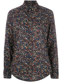 рубашка с цветочным принтом  Dsquared2