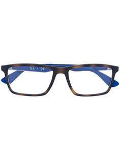 очки с квадратной оправой Ray-Ban
