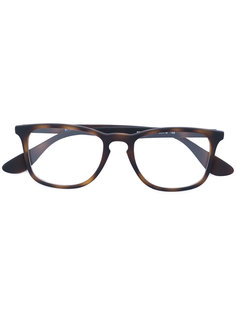 tortoiseshell squared glasses Ray-Ban