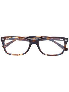 patterned rectangle glasses Ray-Ban