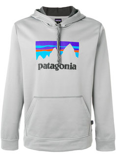 худи с принтом с логотипом Patagonia