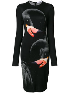 платье миди с принтом птиц  Givenchy