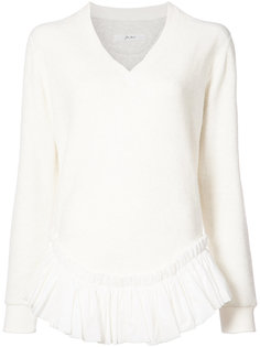 frill trim blouse Julien David