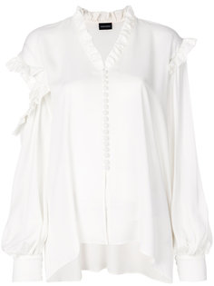 блузка с оборкой  Magda Butrym