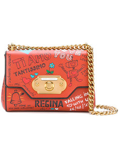 сумка с разными надписями Dolce & Gabbana