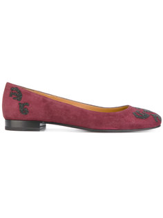 textured ballerinas  Fratelli Rossetti