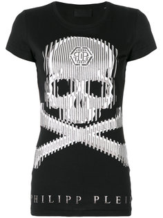 футболка с принтом черепа  Philipp Plein