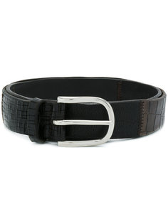 textured bucket belt  Orciani