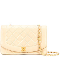 Chanel Beige Lambskin Diana Flap Bag Chanel Vintage