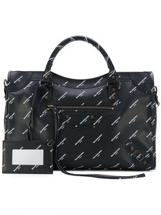 Classic City logo tote bag Balenciaga