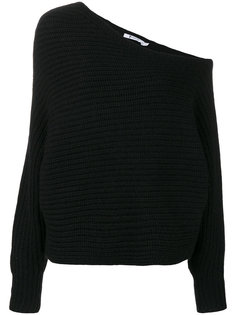 свитер на одно плечо T By Alexander Wang