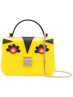 контрастный сэтчел с откидным клапаном Furla