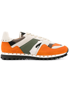 камуфляжные кроссовки Valentino Garavani Valentino