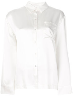 рубашка в пижамном стиле с полосками сбоку Asceno