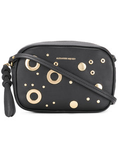 mini camera eyelet and stud shoulder bag Alexander McQueen