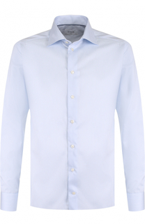 Хлопковая сорочка с воротником кент Eton