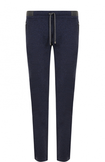 Брюки прямого кроя из смеси хлопка и кашемира Capobianco