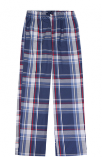 Хлопковые брюки с принтом Sanetta