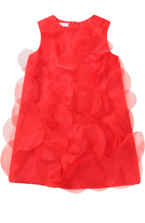 Мини-платье А-силуэта с декоративной отделкой I Pinco Pallino
