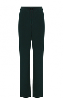 Однотонные брюки прямого кроя с эластичным поясом Mm6