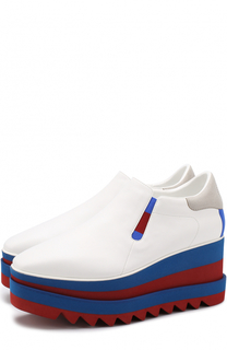 Ботинки Elyse из эко-кожи на контрастной танкетке Stella McCartney