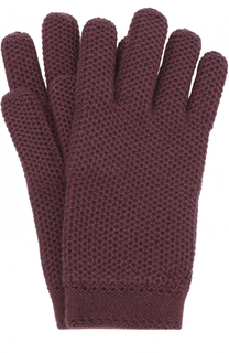 Кашемировый перчатки фактурной вязки Loro Piana