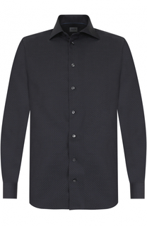 Хлопковая сорочка с воротником кент Eton