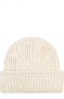 Кашемировая шапка фактурной вязки с отворотом TSUM Collection