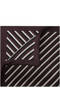 Шелковый платок в полоску Tom Ford