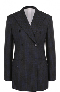 Приталенный двубортный жакет CALVIN KLEIN 205W39NYC