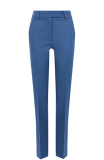 Шерстяные брюки с контрастными лампасами и стрелками CALVIN KLEIN 205W39NYC