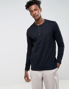 Плотный топ хенли с длинными рукавами Levis - Черный