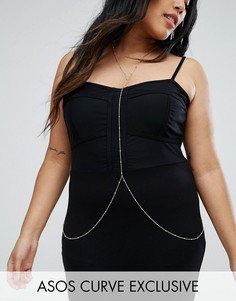 Ожерелье в восточном стиле ASOS CURVE - Золотой