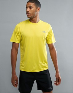 Желтая меланжевая футболка The North Face Mountain Athletics Reaxion Amp - Желтый