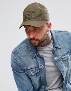 5-панельная кепка с логотипом Fred Perry FP - Зеленый