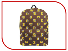 Рюкзак Creative Мишки с карманом LLC Brown GL-BC874