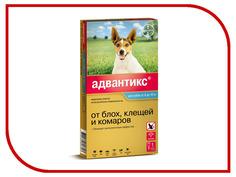 Bayer GL Адвантикс 100С капли для собак от 4 до 10kg 01.07.2019 85209965